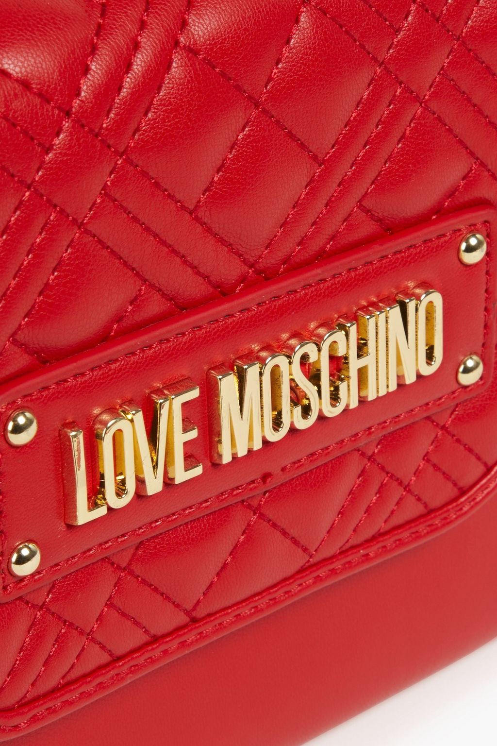 LOVE MOSCHINO Crossbody Bag aus gestepptem Kunstleder