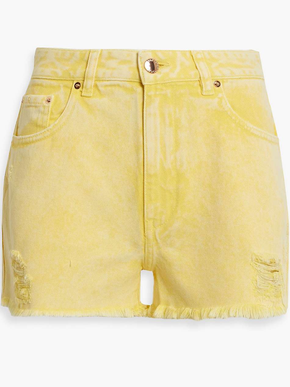 suzi distressed denim shorts