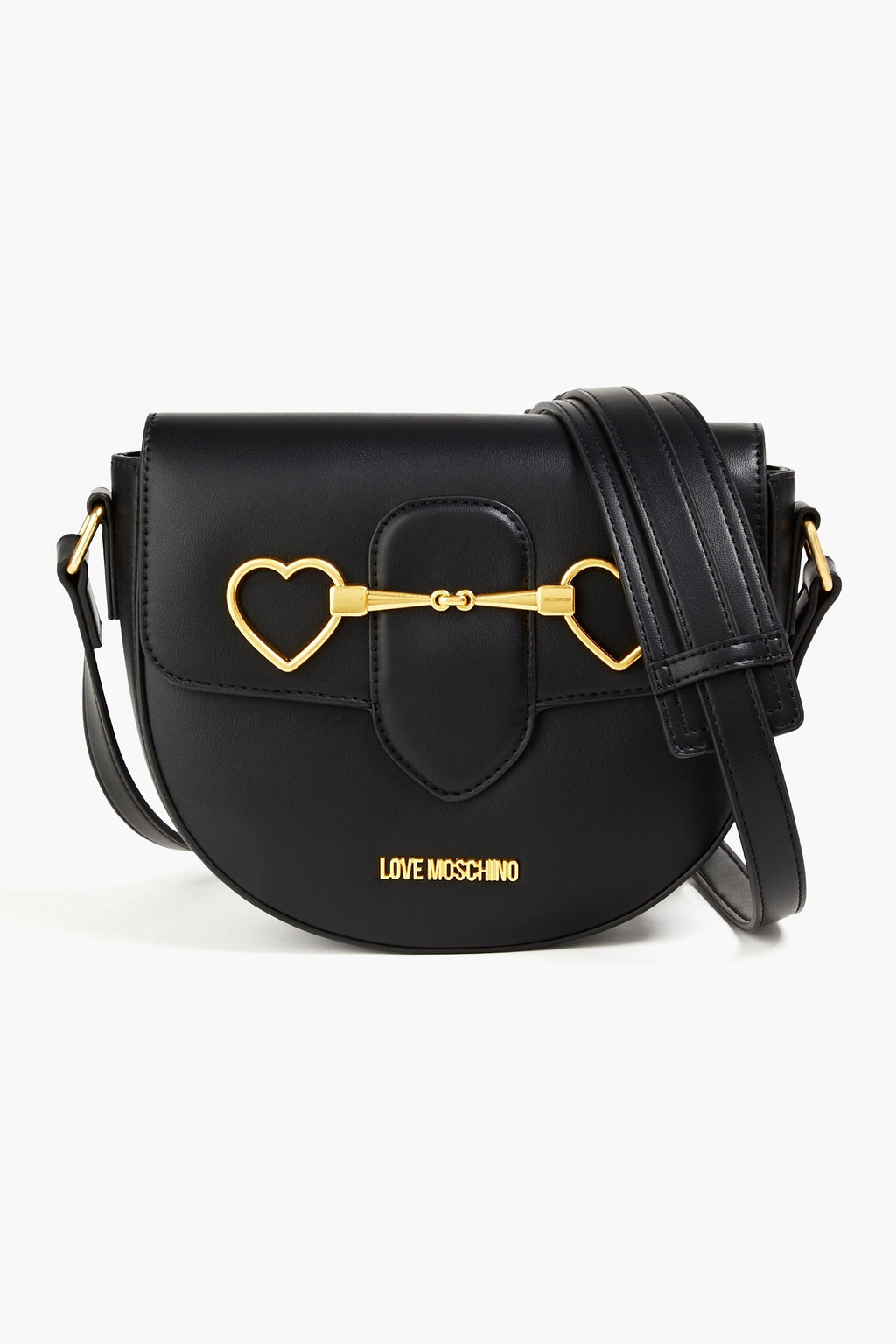 LOVE MOSCHINO
Embellished faux leather shoulder bag