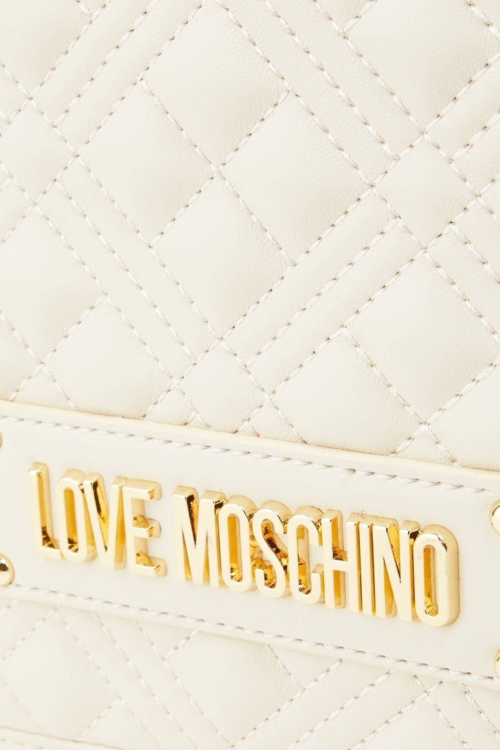 LOVE MOSCHINO Quilted faux leather shoulder bag