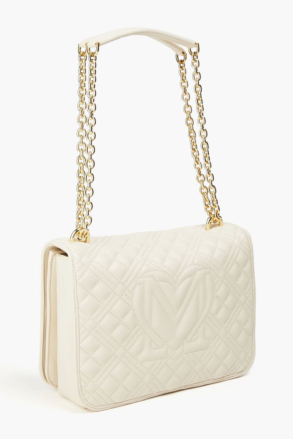 LOVE MOSCHINO Quilted faux leather shoulder bag
