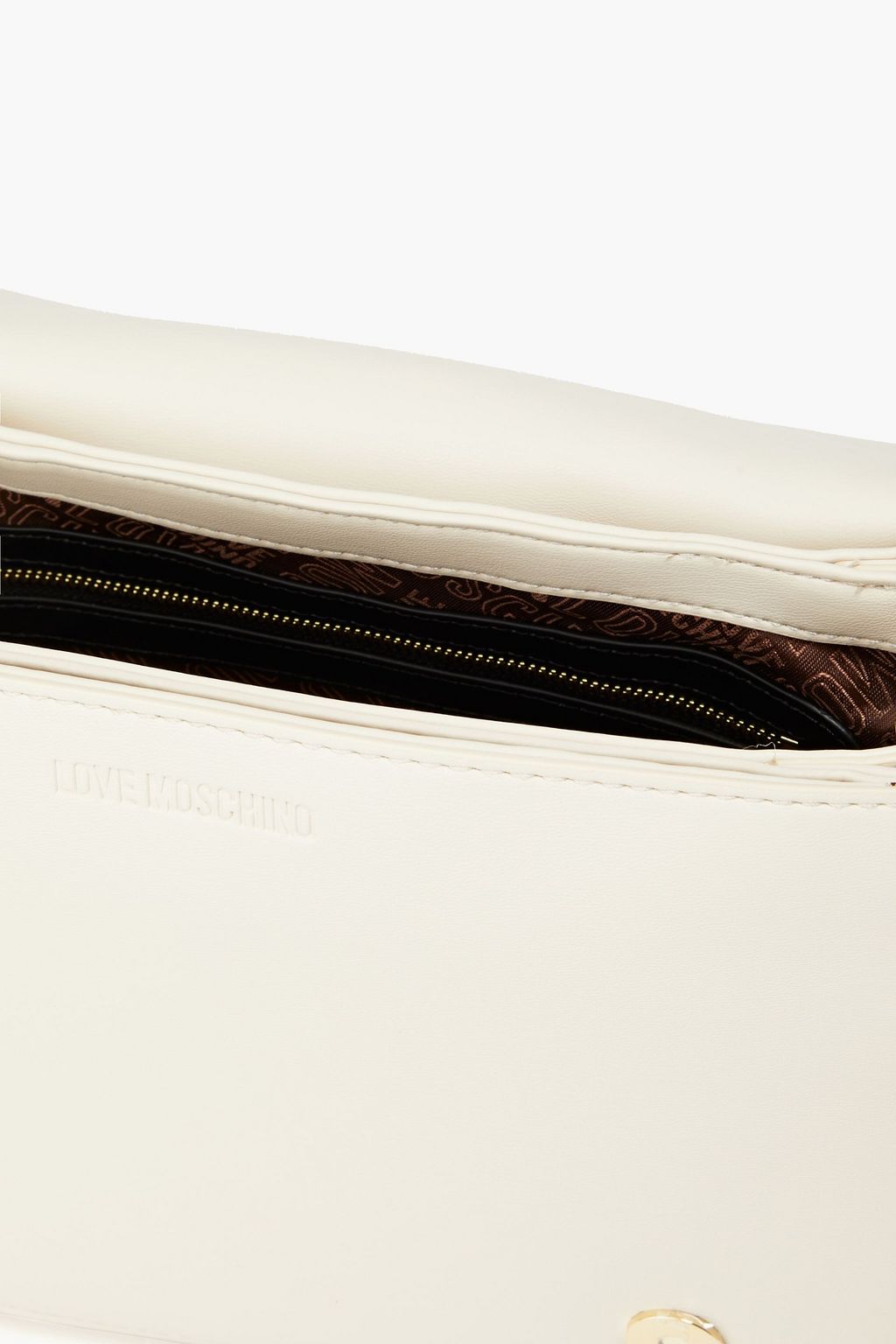 LOVE MOSCHINO Quilted faux leather shoulder bag