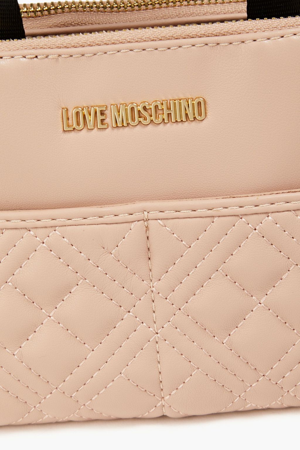 LOVE MOSCHINO Quilted faux leather tote