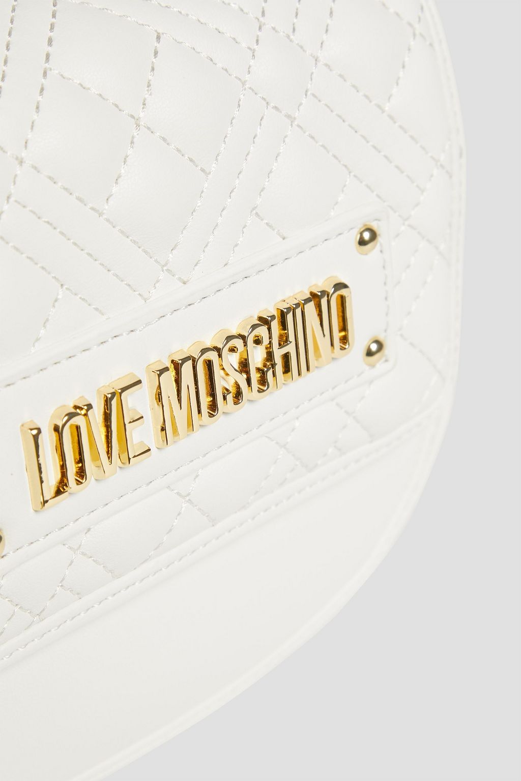 LOVE MOSCHINO Quilted faux leather shoulder bag
