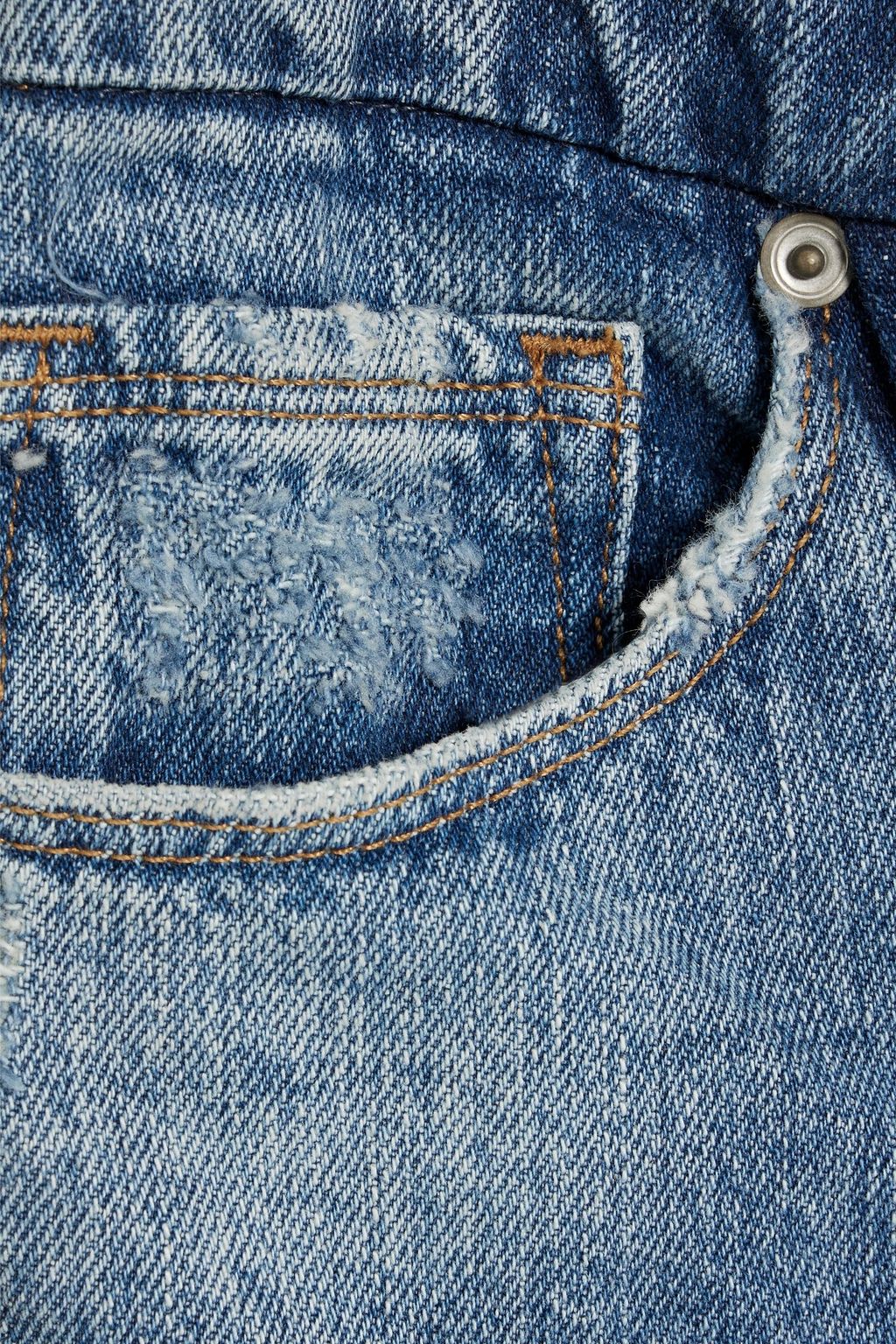 GOOD AMERICAN Good Boy distressed boyfriend jeans