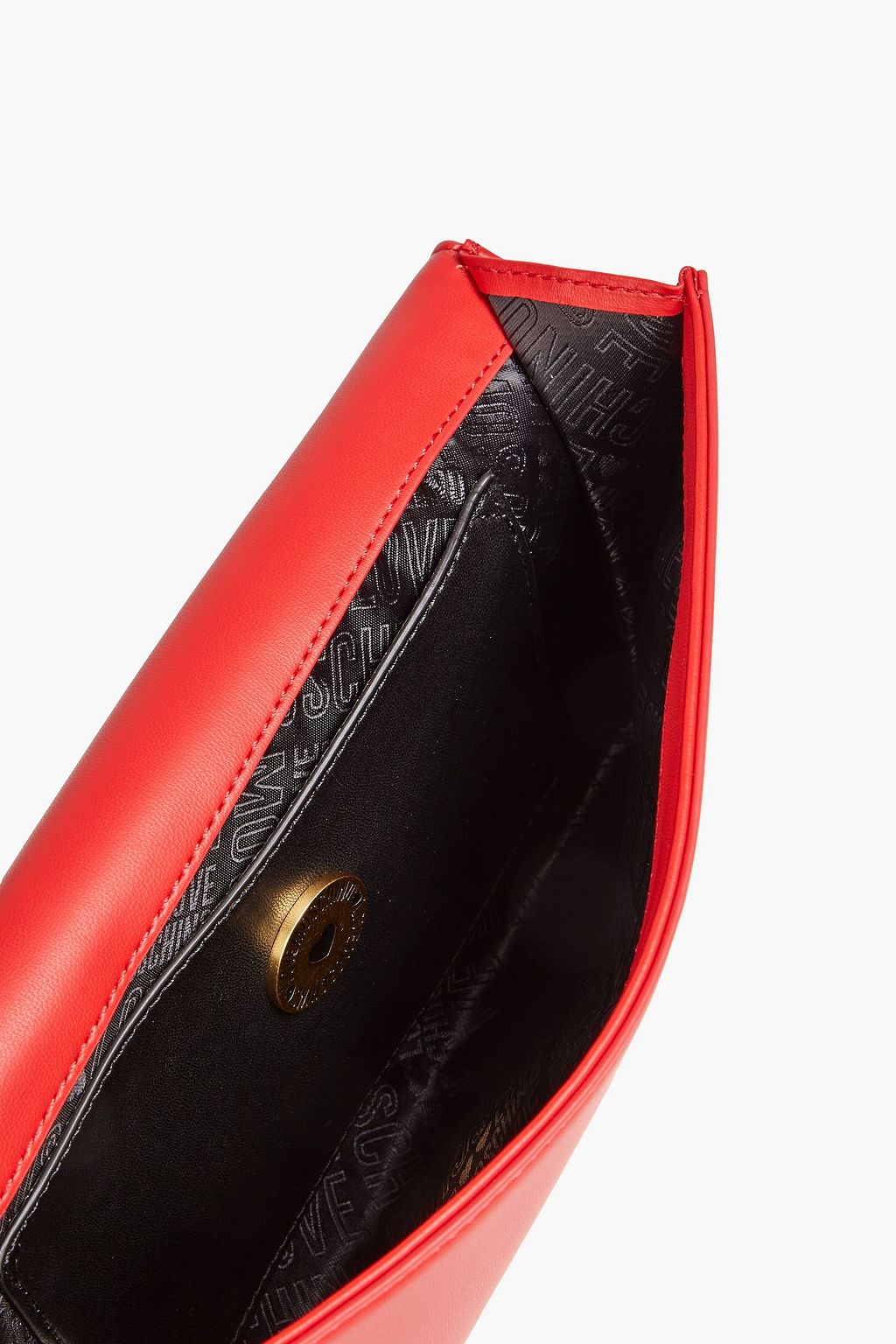 LOVE MOSCHINO Embellished faux leather shoulder bag