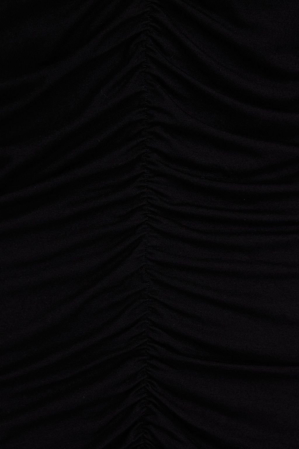 BAUM UND PFERDGARTEN Juneaux ruched jersey mini dress