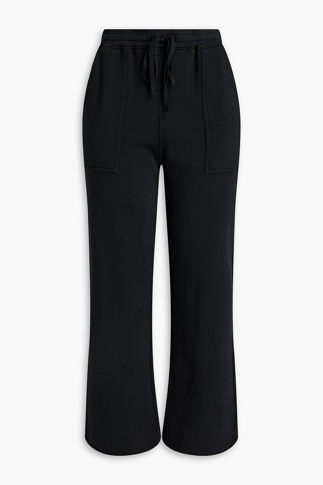 Flood Trackers cotton-fleece track pants