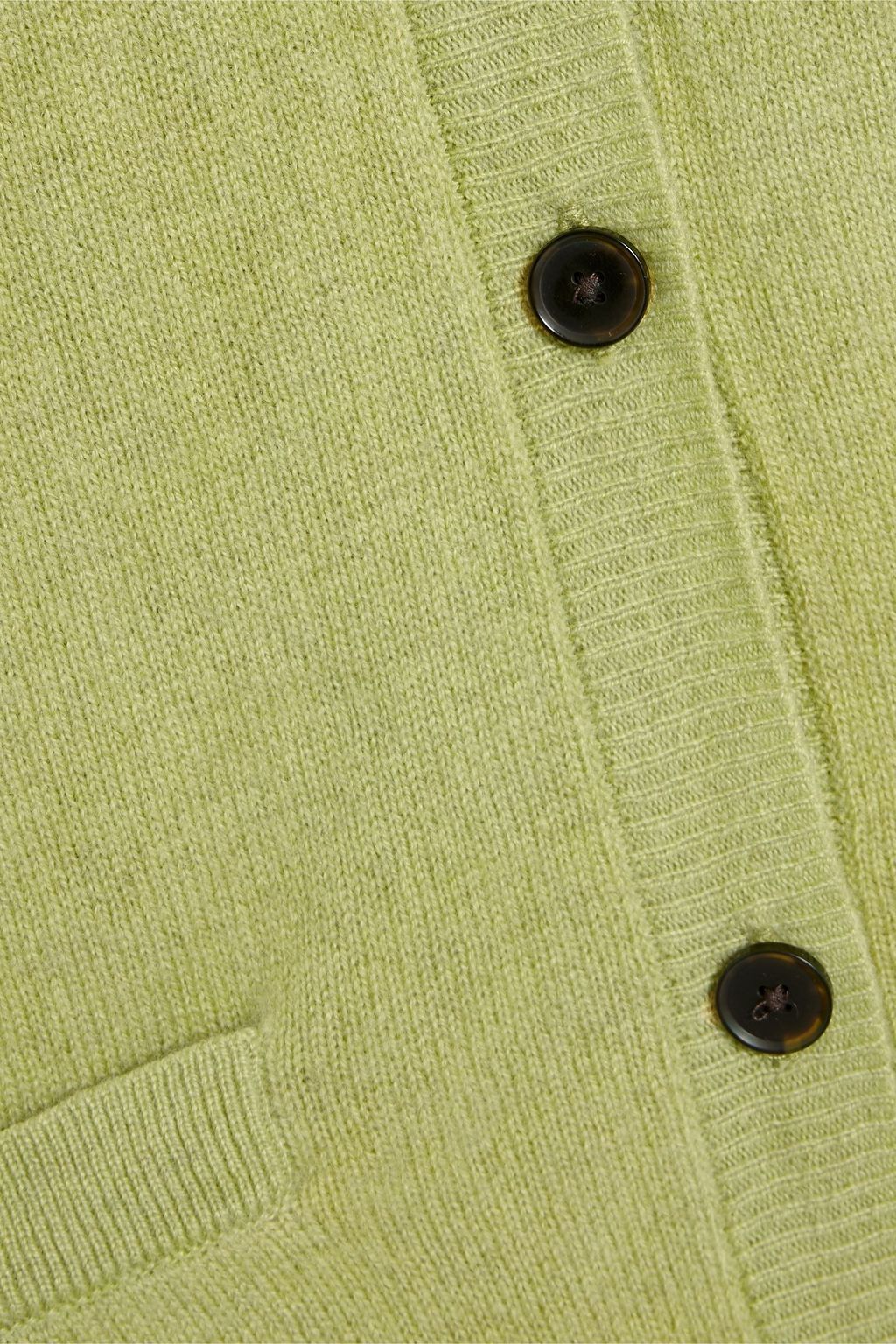RAQUEL ALLEGRA Boyfriend tie-dyed cashmere cardigan