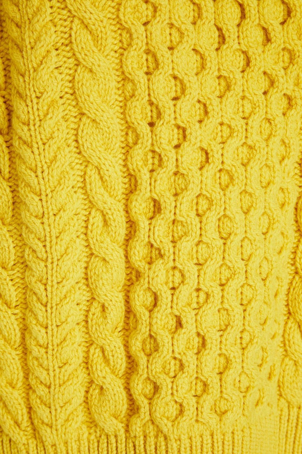 &DAUGHTER Cable-knit wool sweater