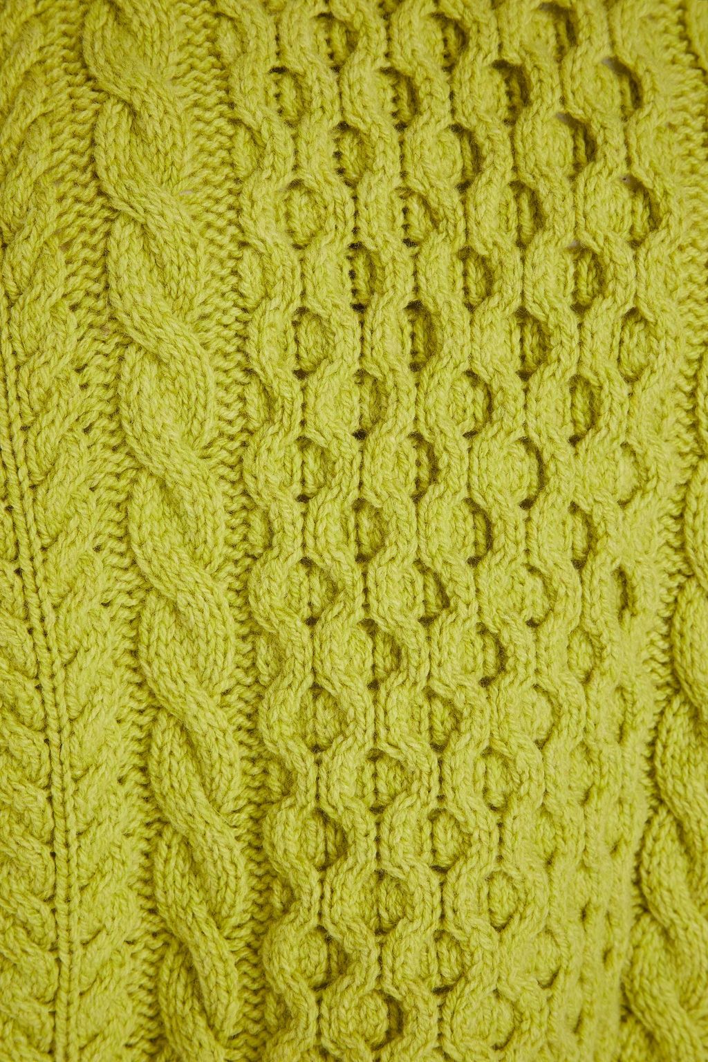 &DAUGHTER Ina cable-knit wool sweater