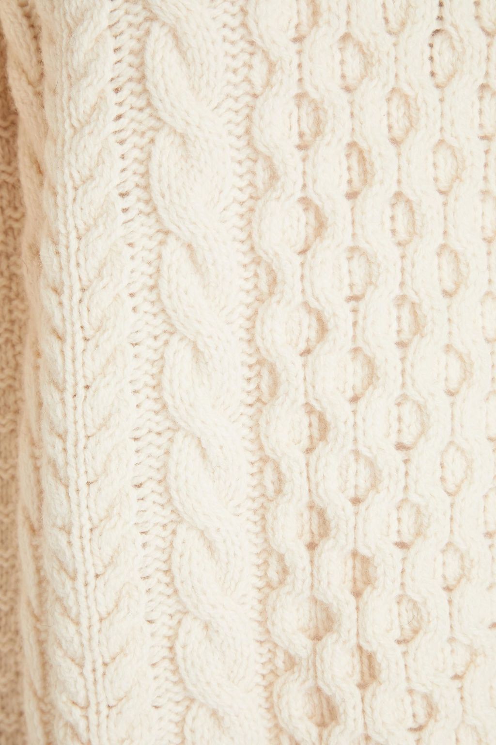 &DAUGHTER Ina cable-knit wool sweater