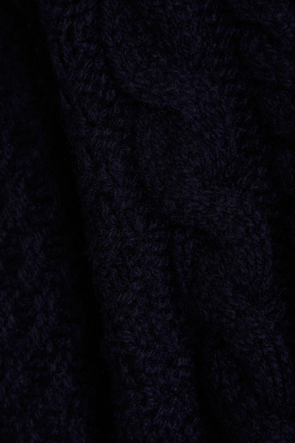 &DAUGHTER Annis cable-knit wool turtleneck sweater