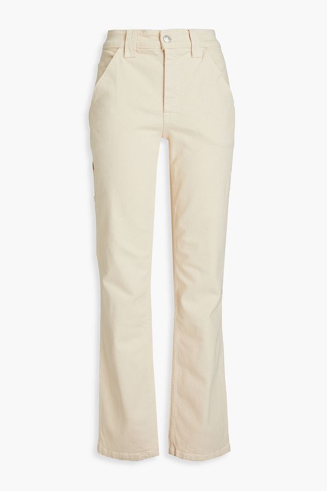 Kennedy mid-rise straight-leg jeans