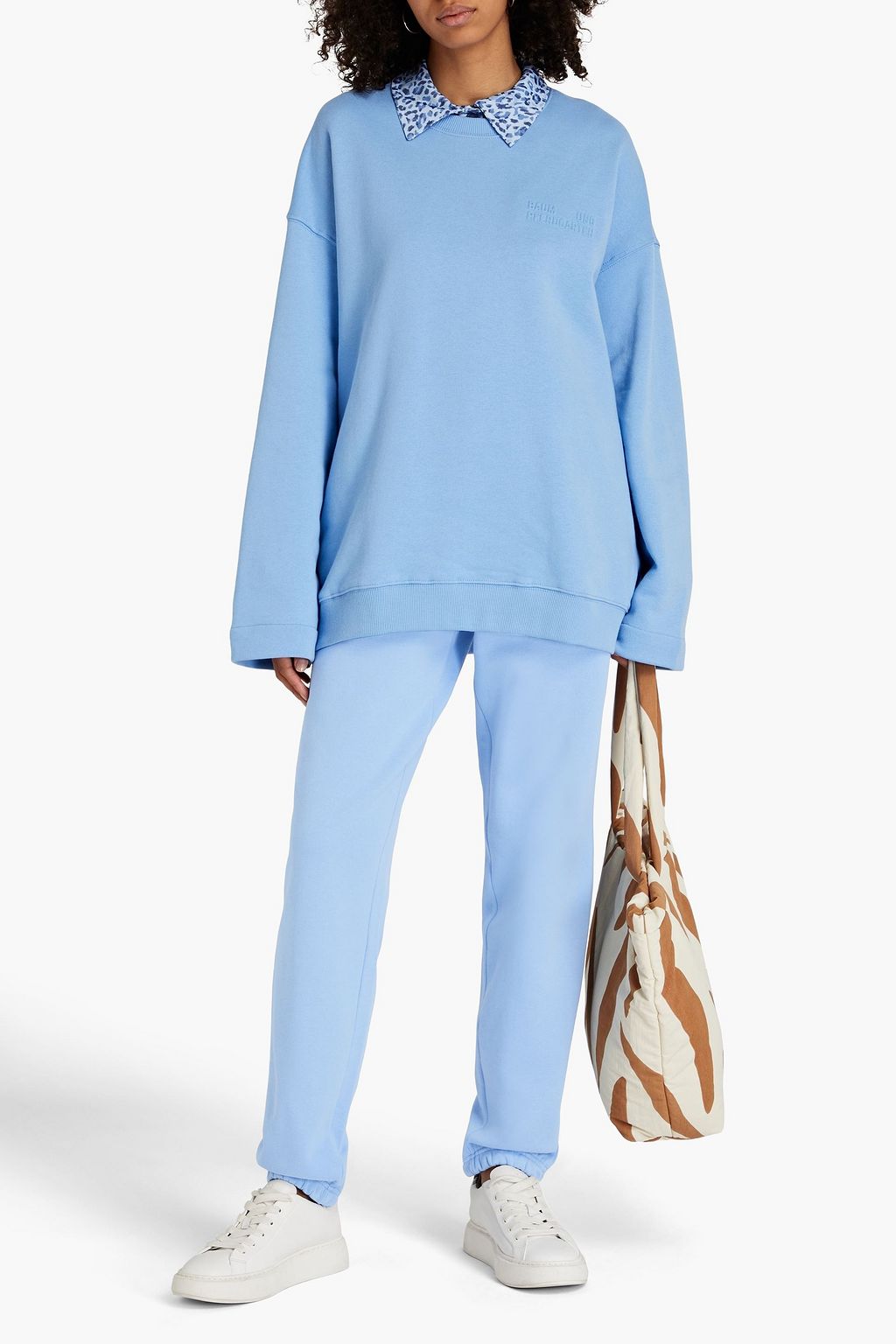 BAUM UND PFERDGARTEN Jeantelle organic cotton-fleece track pants