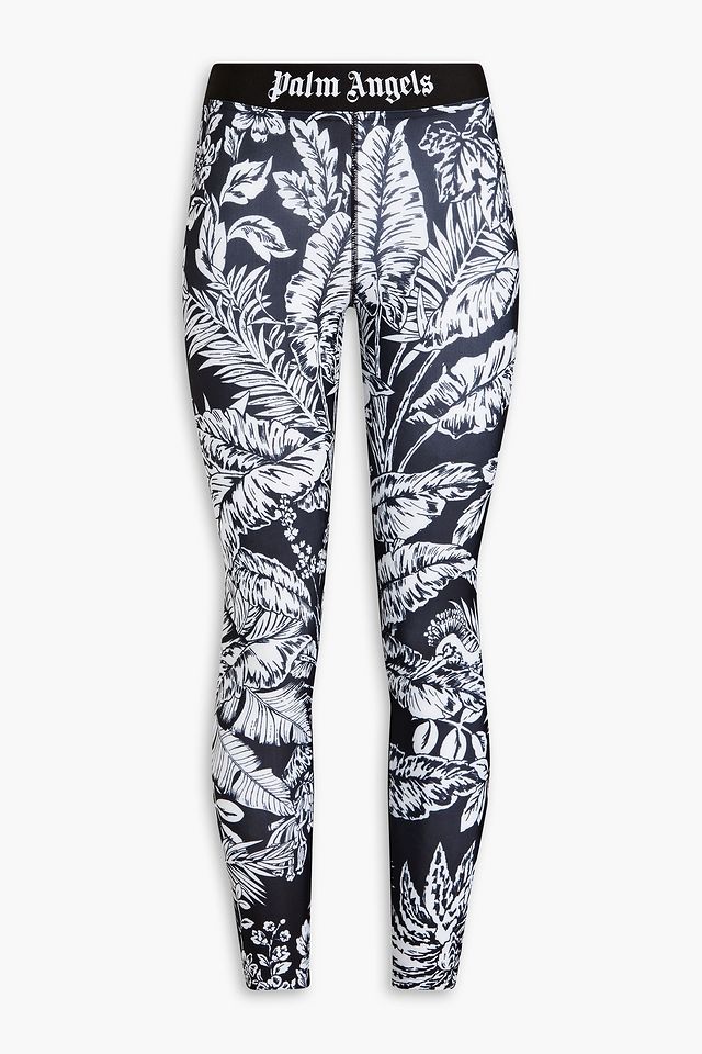 Printed stretch leggings