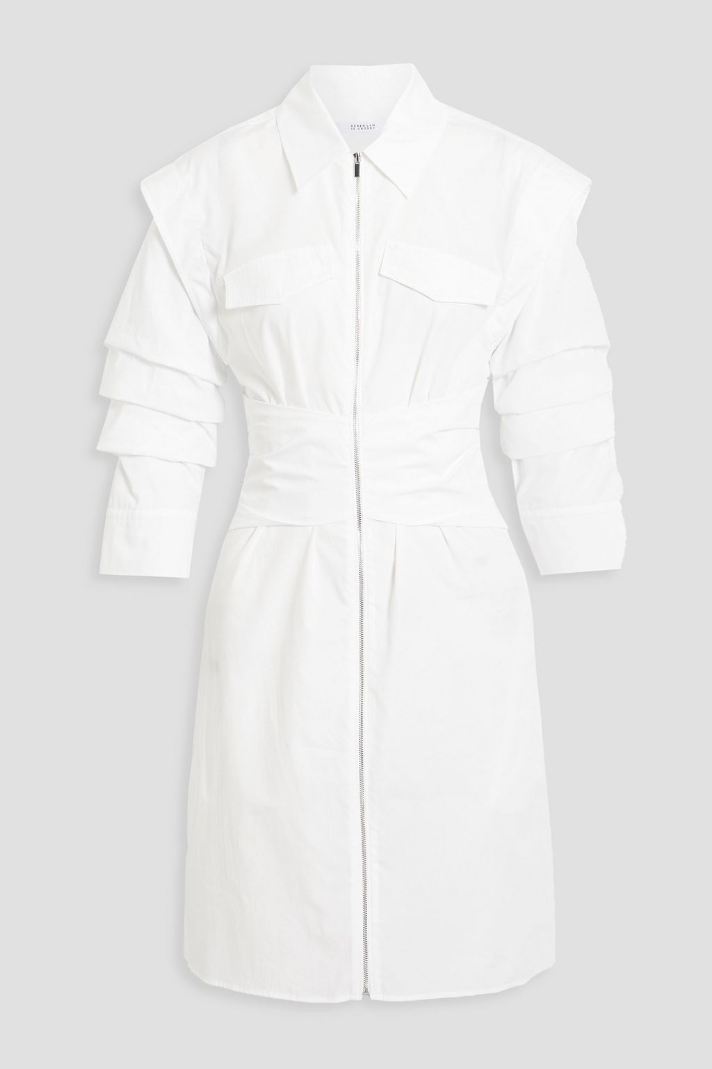 Derek lam white dress hotsell
