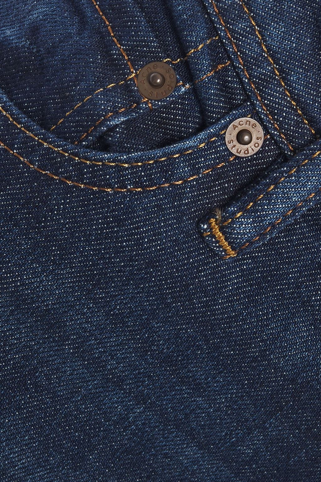 ACNE STUDIOS BLÅ KONST Mid-rise straight-leg jeans
