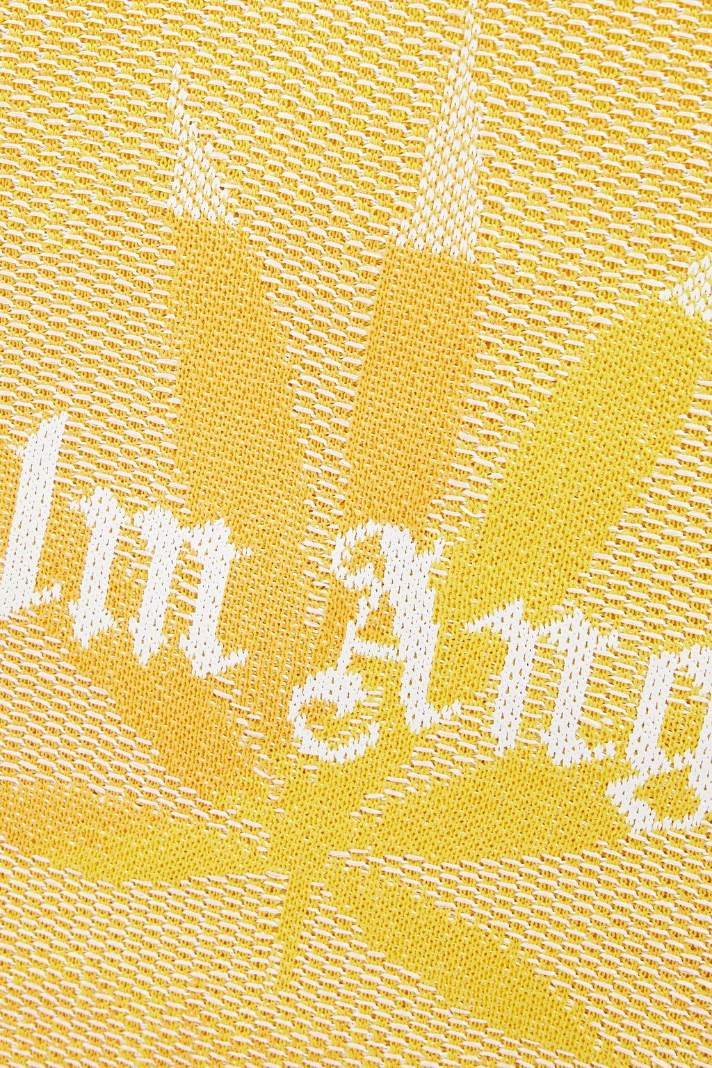 PALM ANGELS Jacquard-knit tote