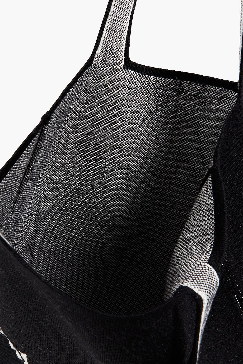 PALM ANGELS Jacquard-knit tote