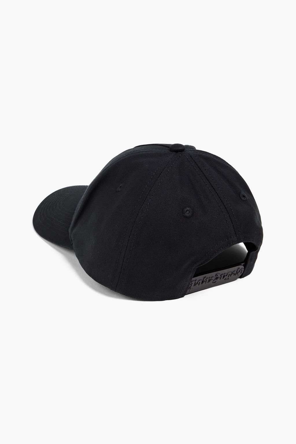 PALM ANGELS Appliquéd twill cap
