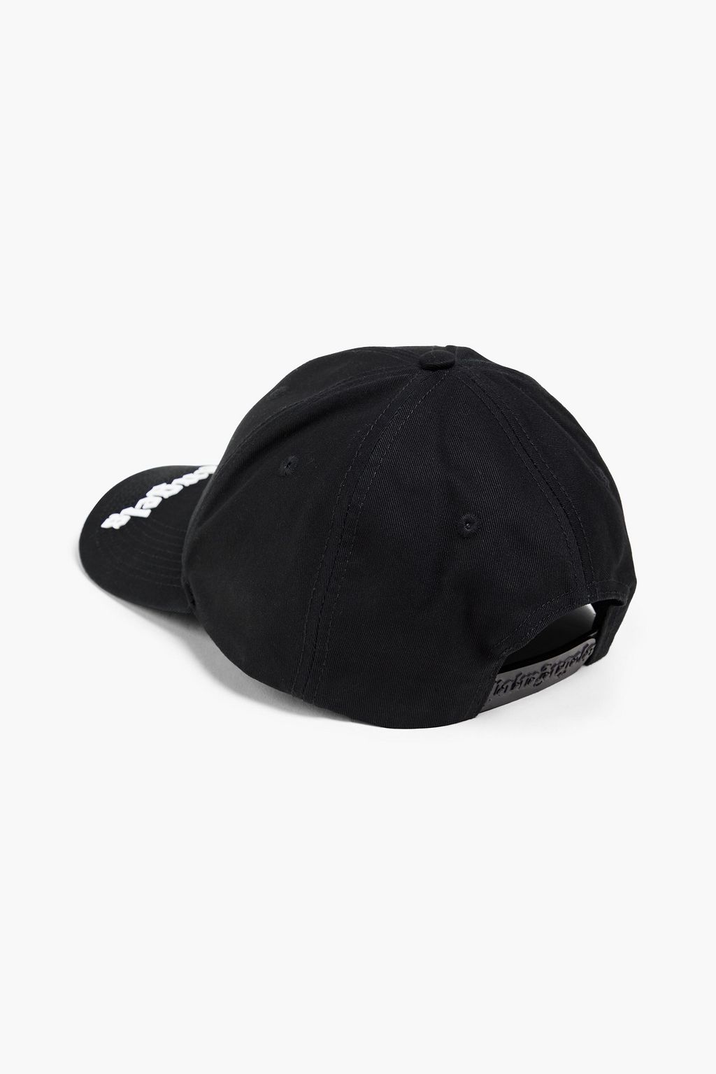 PALM ANGELS Appliquéd twill baseball cap
