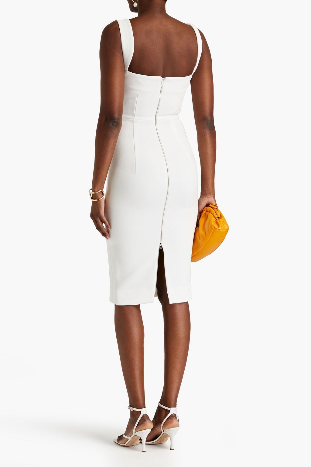 VICTORIA BECKHAM Stretch-crepe dress