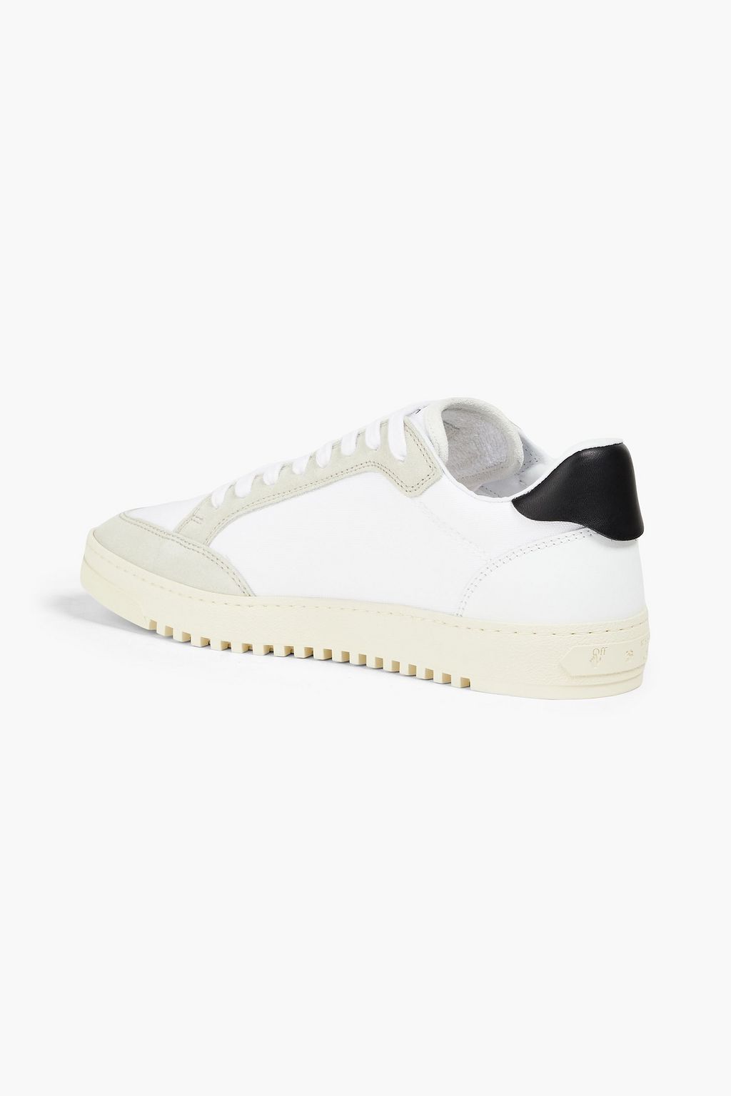 OFF-WHITE™ 5.0 canvas, suede and leather sneakers