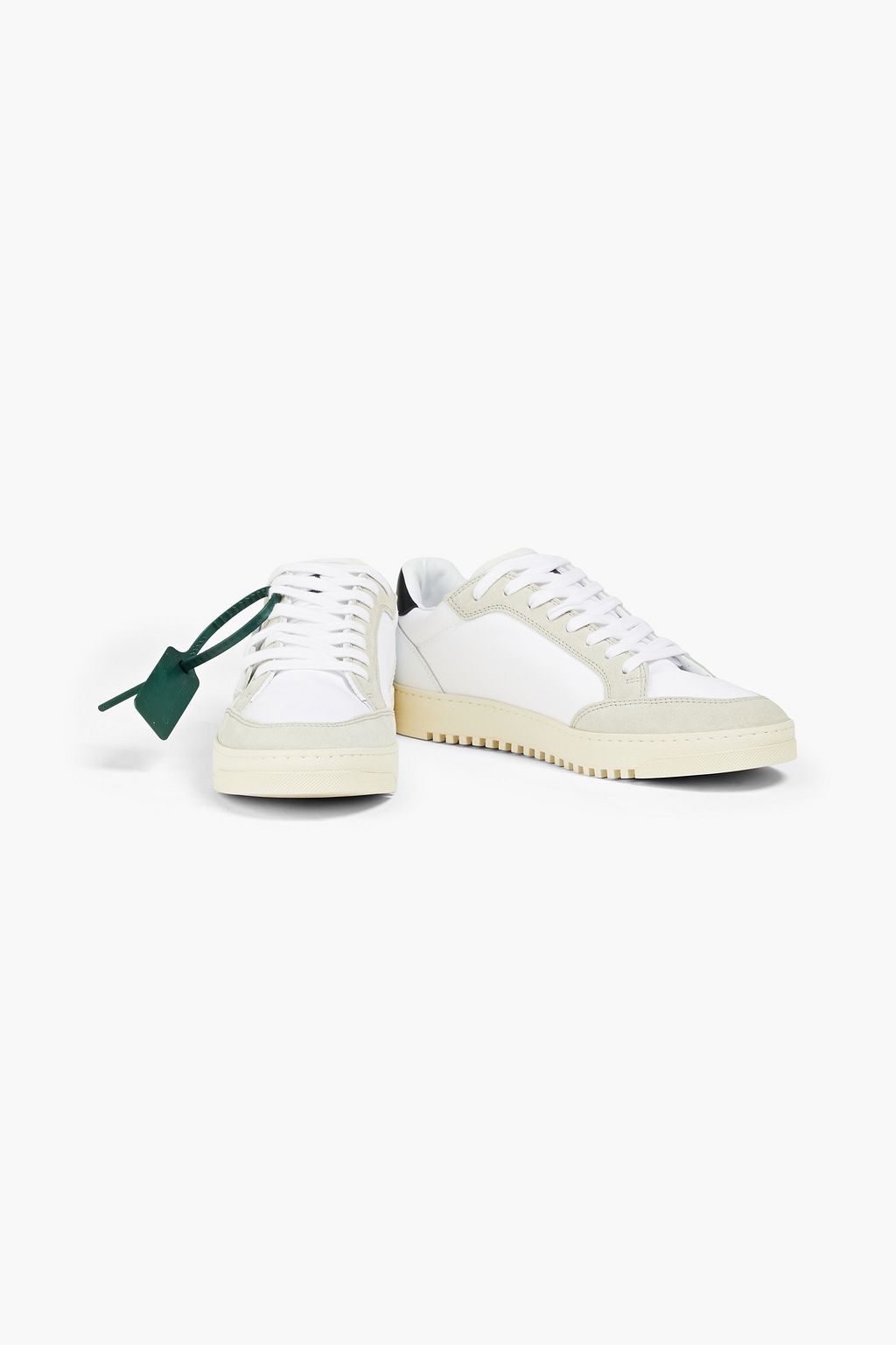 OFF-WHITE™ 5.0 canvas, suede and leather sneakers