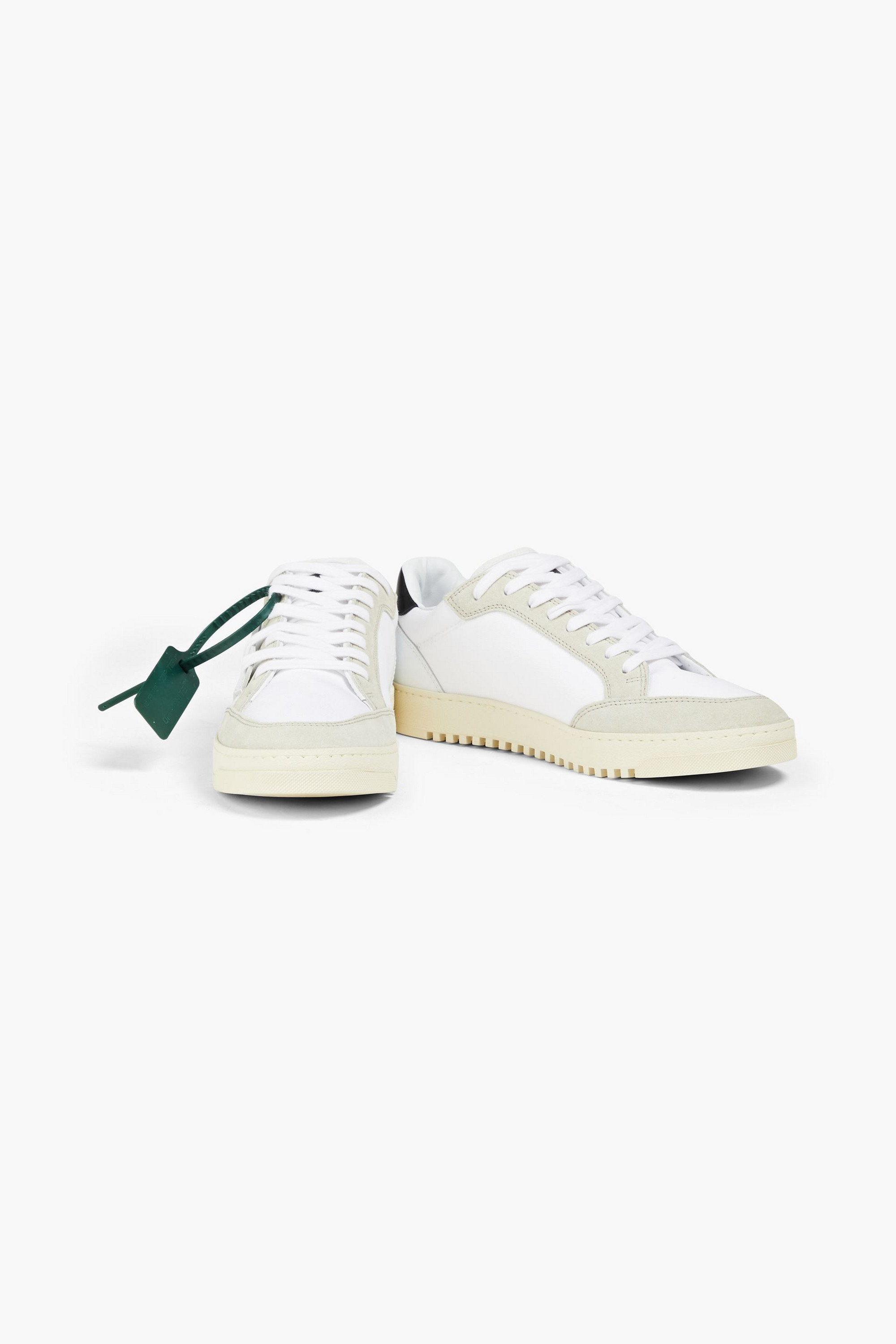 Off-White 5.0 canvas, suede and leather sneakers thumbnail