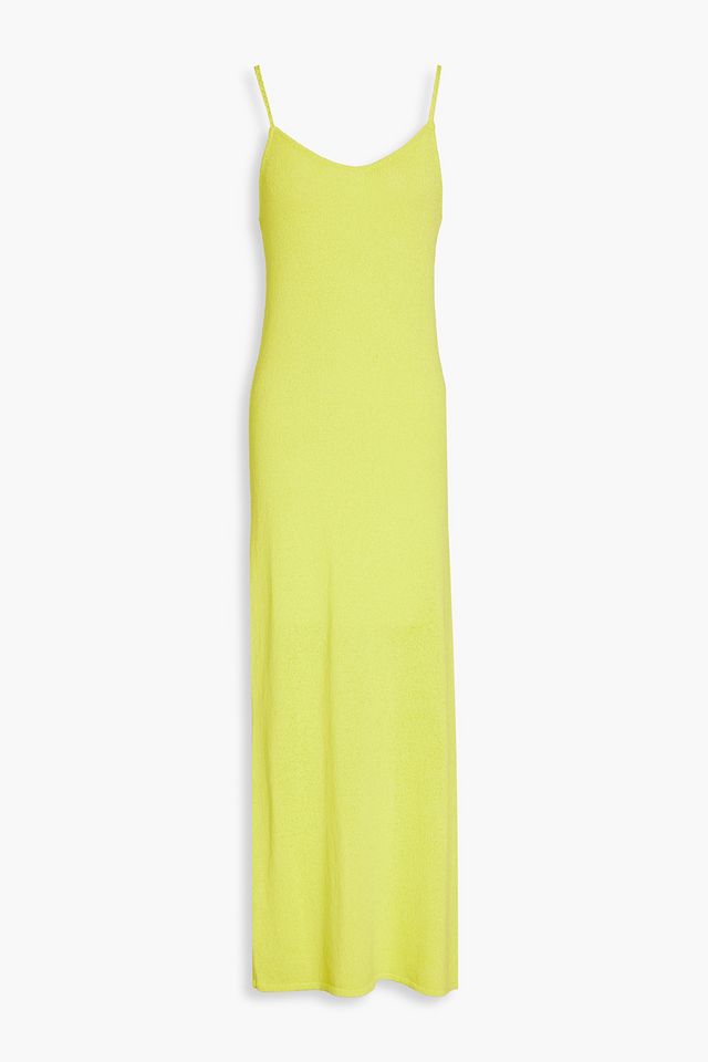 Celeste cotton-blend midi dress
