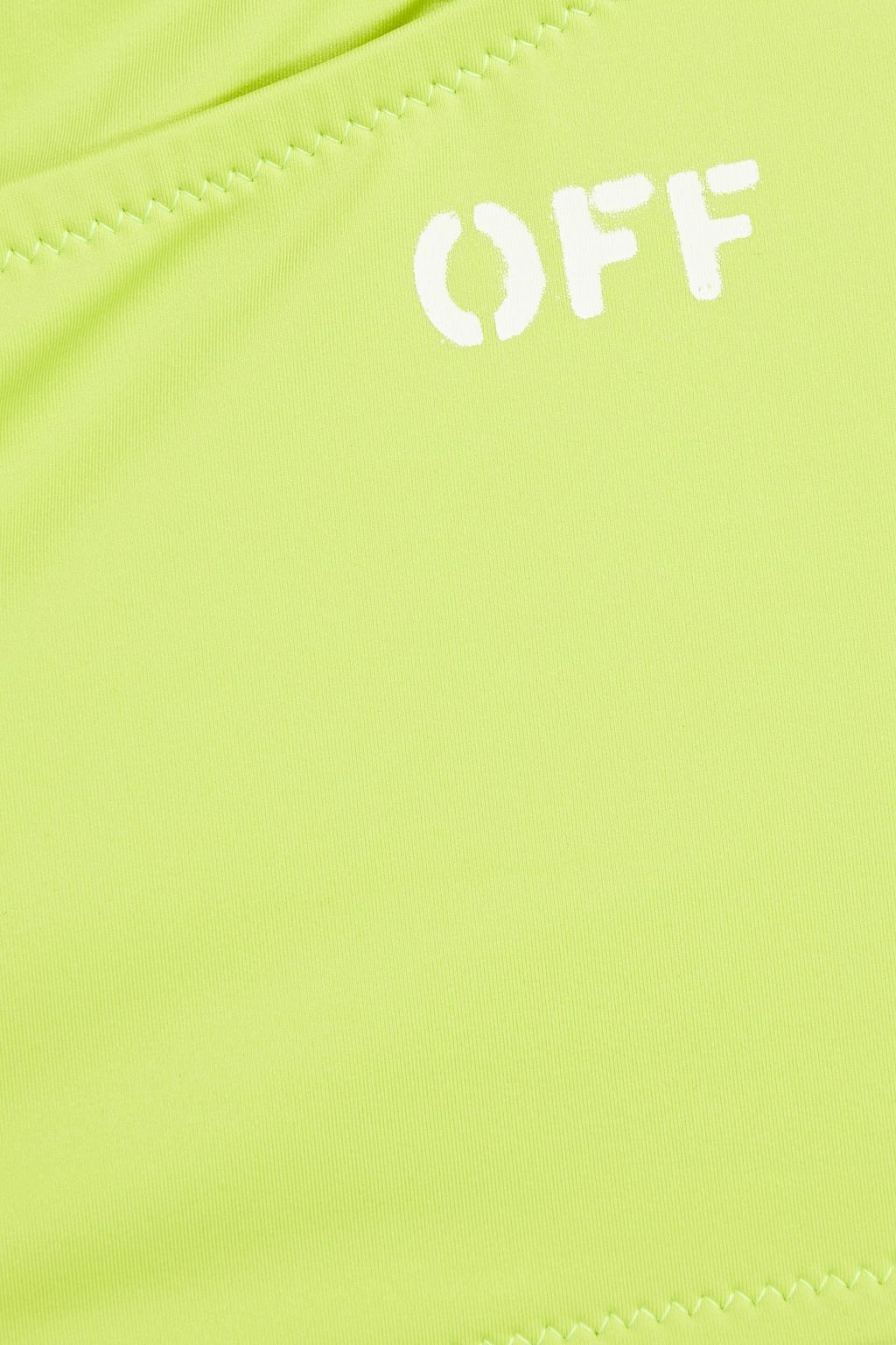 OFF-WHITE™ Logo-print bandeau bikini