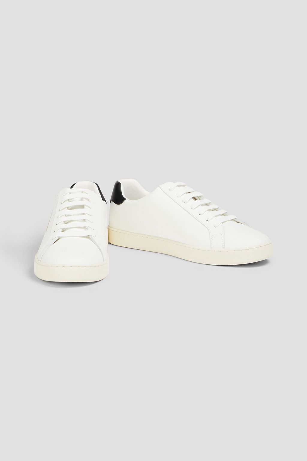 PALM ANGELS Palm 1 perforated leather sneakers