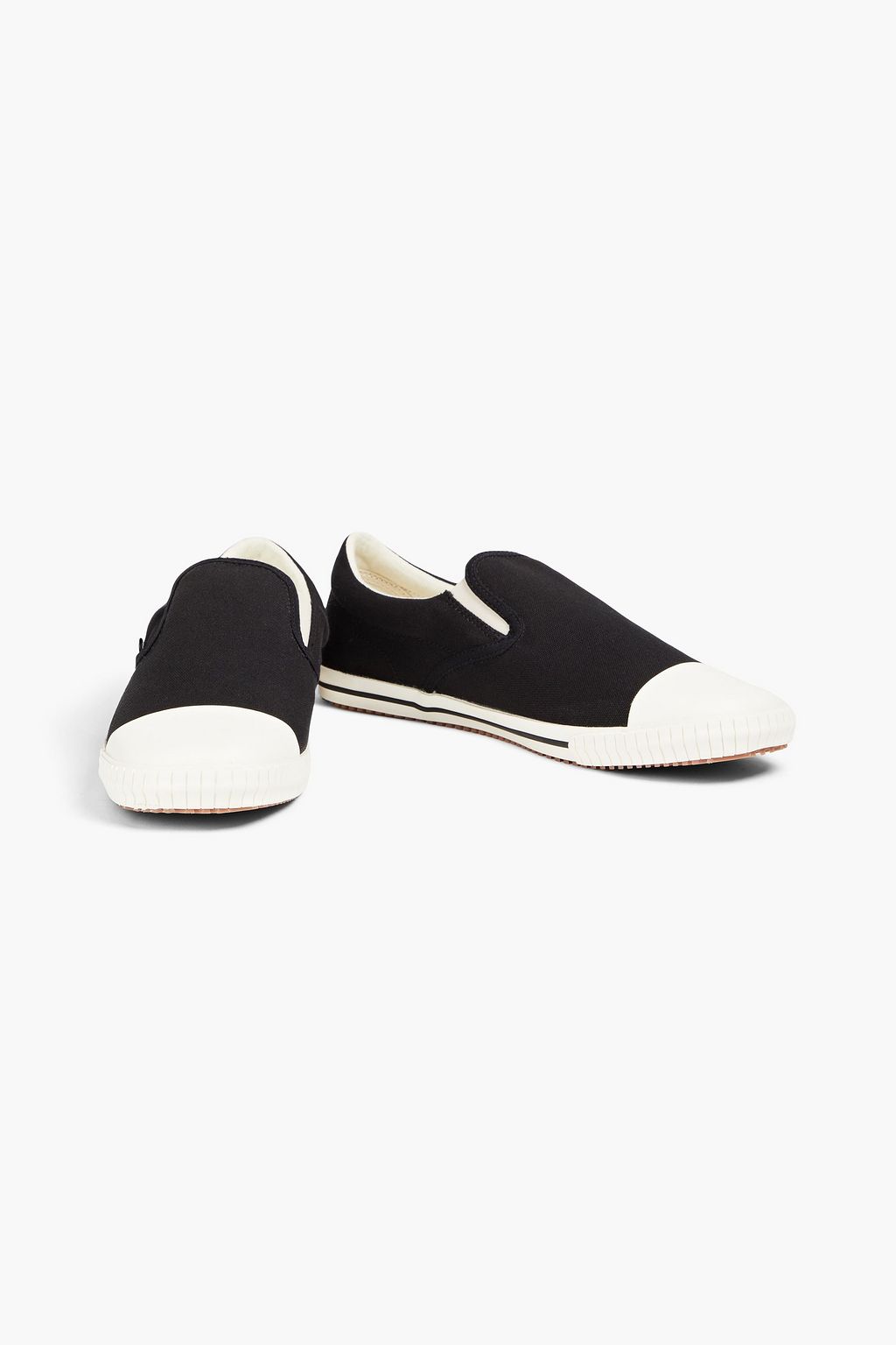 PALM ANGELS Canvas slip-on sneakers