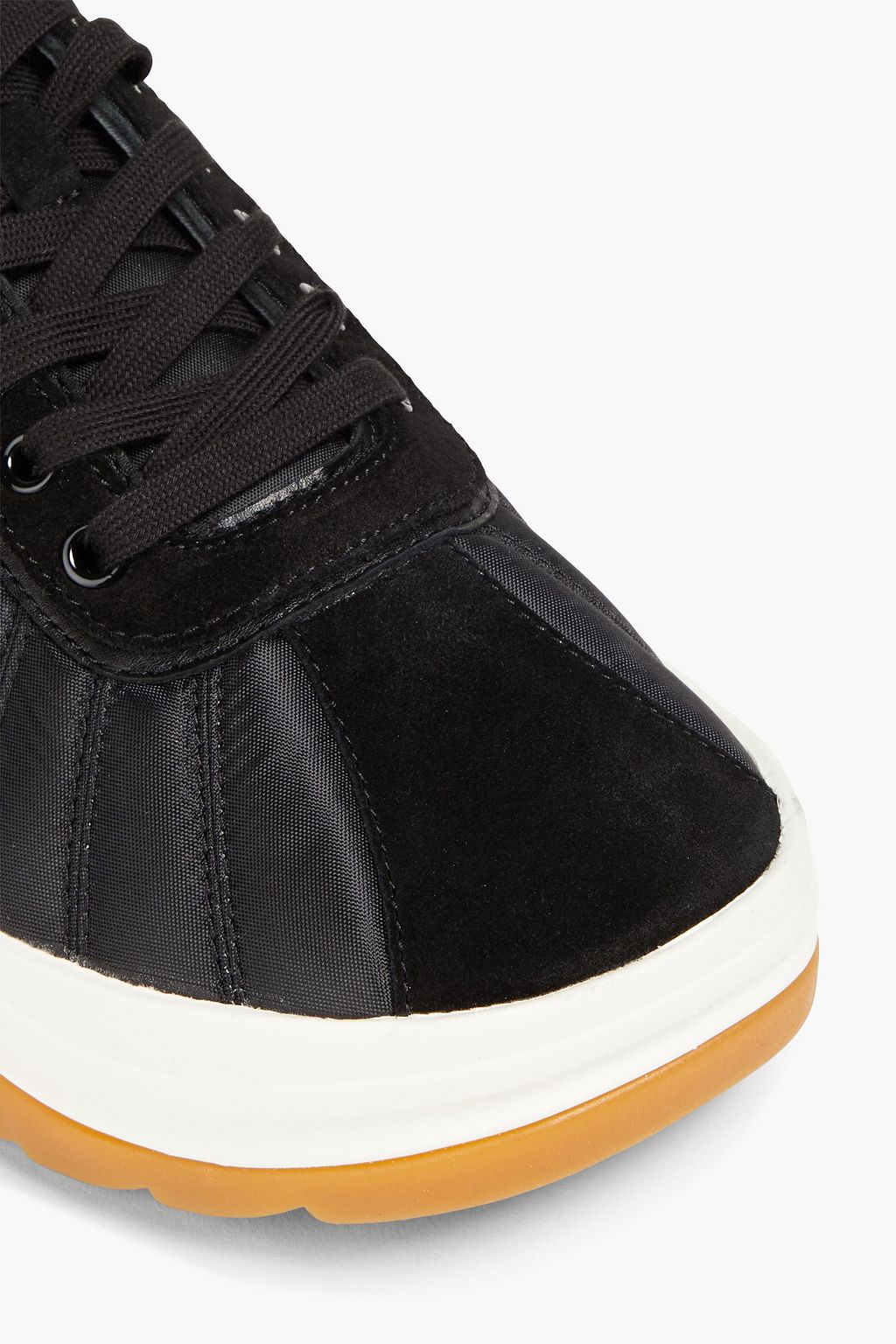 PALM ANGELS New Rainbow quilted shell sneakers