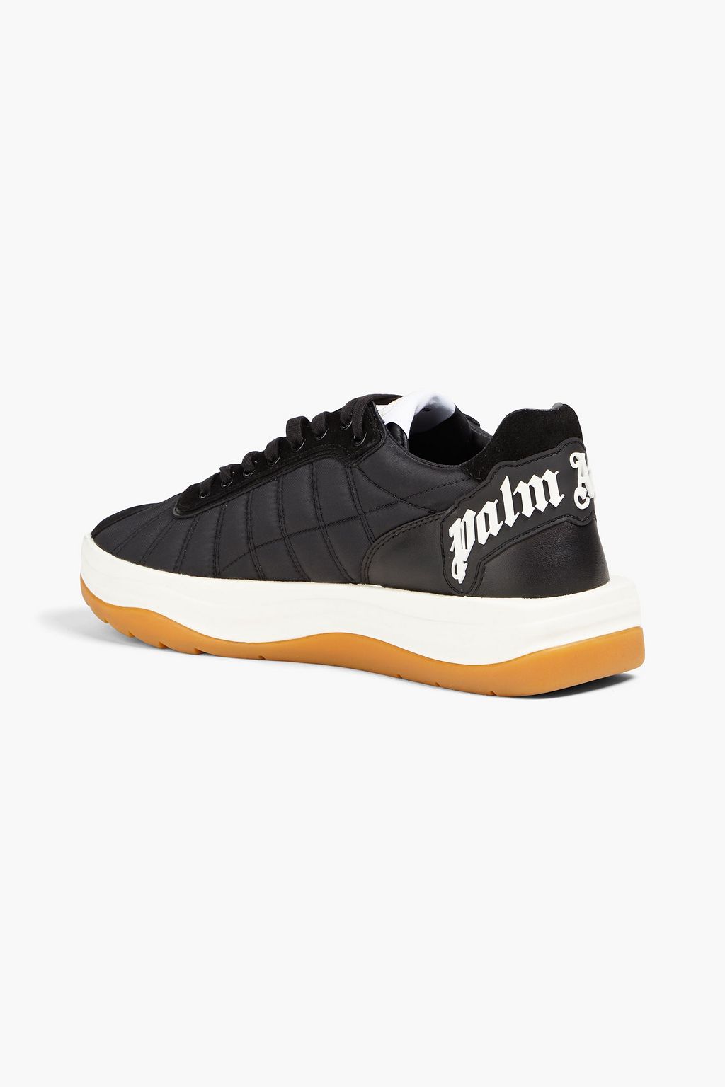 PALM ANGELS New Rainbow quilted shell sneakers