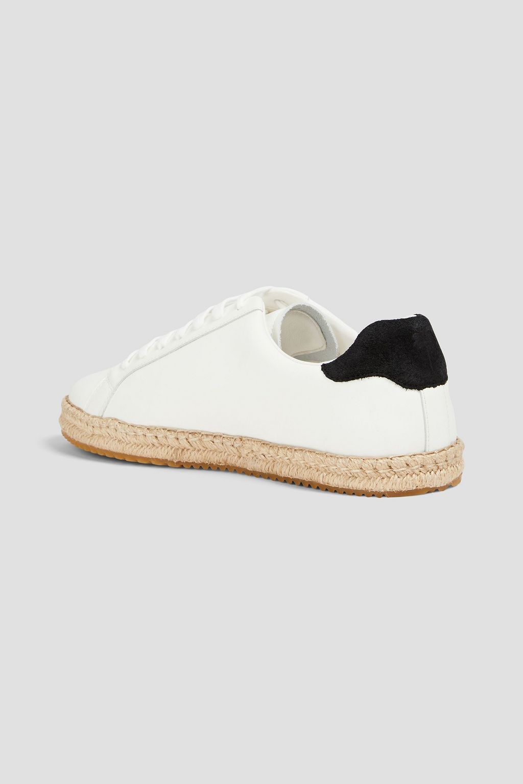 PALM ANGELS Palm One perforated leather espadrille sneakers