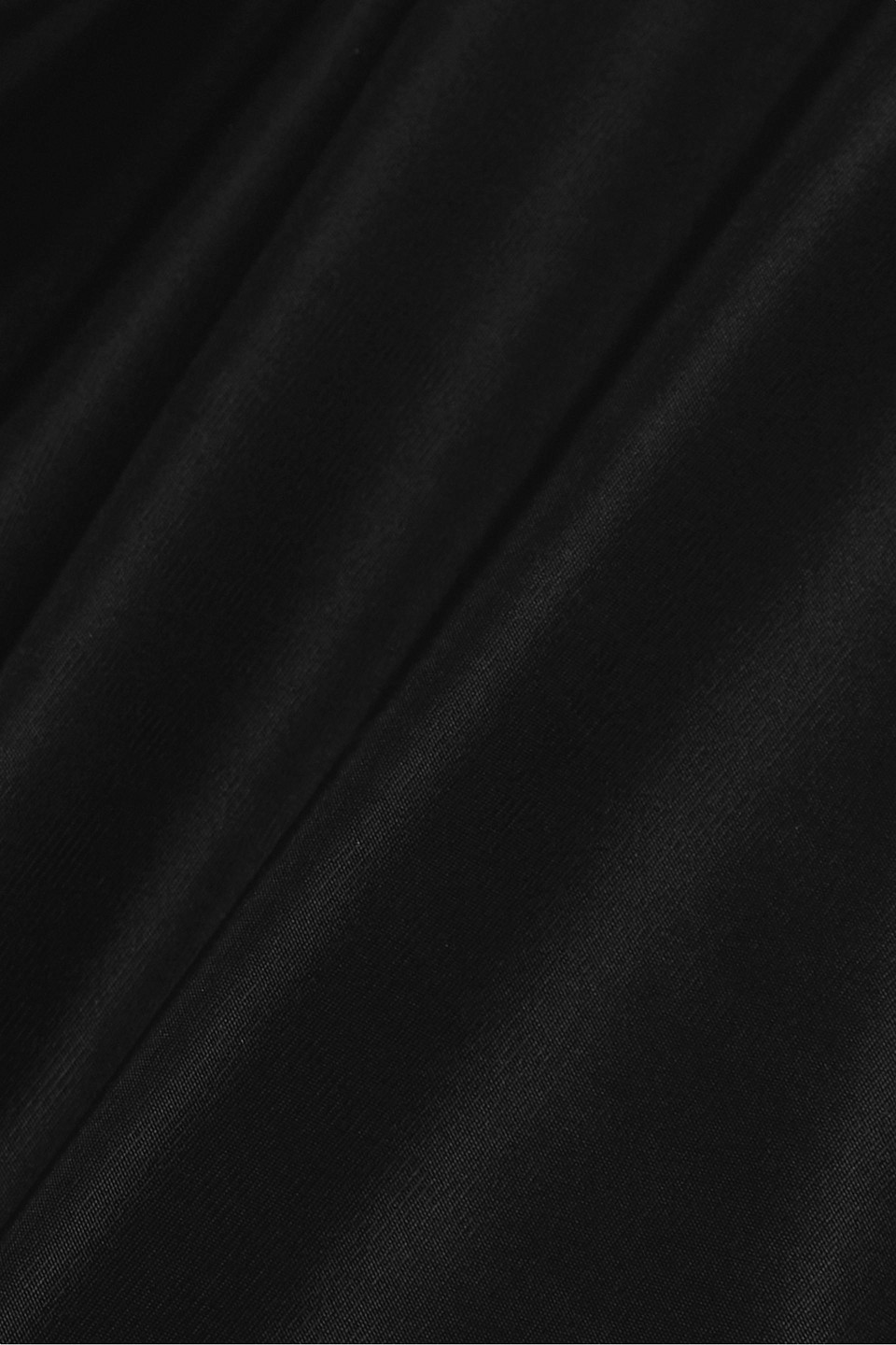 ALEXANDRE VAUTHIER ONE-SHOULDER DRAPED SATIN JUMPSUIT