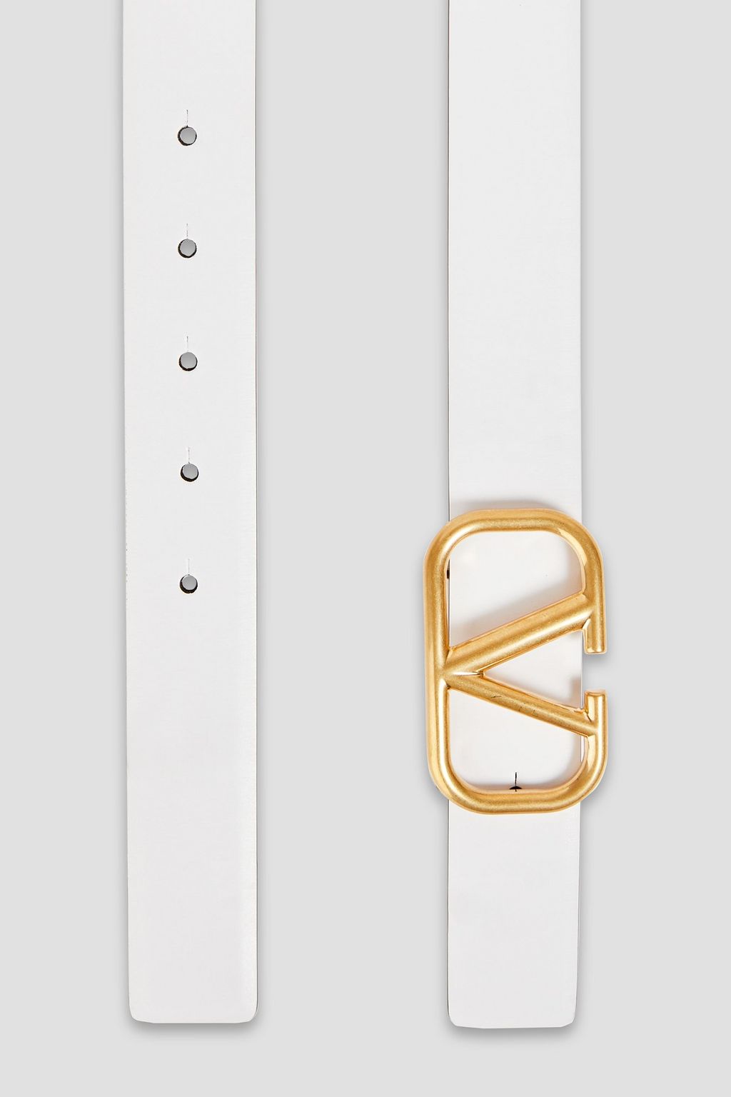 Valentino Garavani Valentino Garavani VLogo Signature leather reversible belt