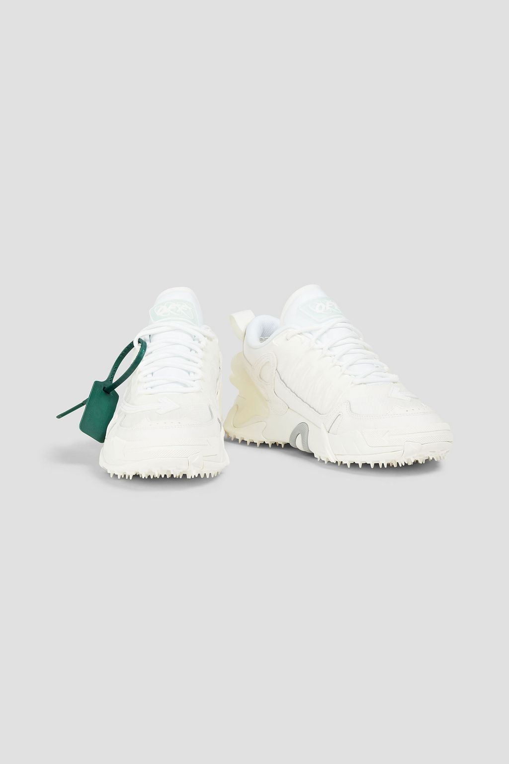 OFF-WHITE™ Odsy-1000 rubber, leather and mesh sneakers