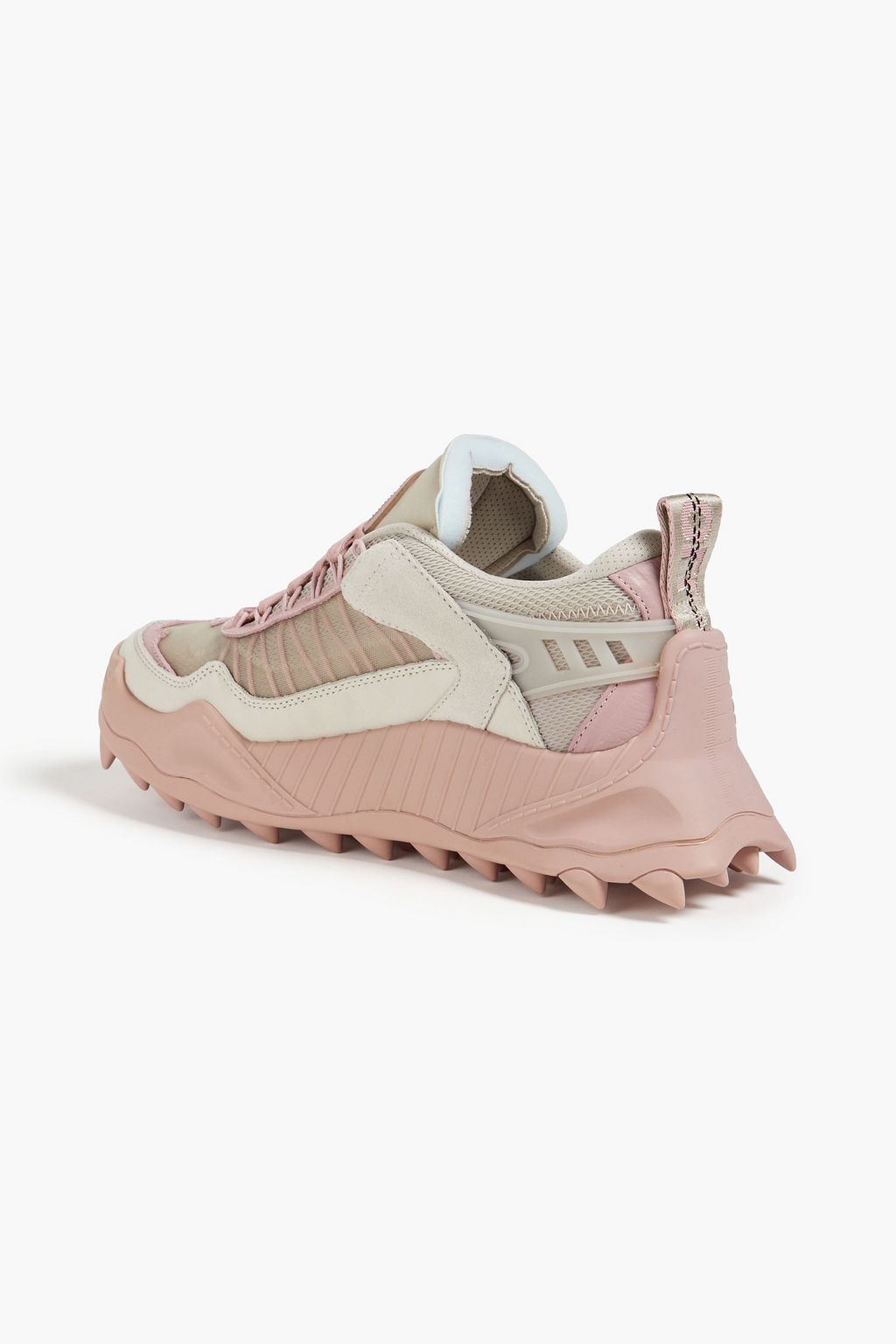 OFF-WHITE™ Odsy-1000 メッシュ&レザー スニーカー バイカラー