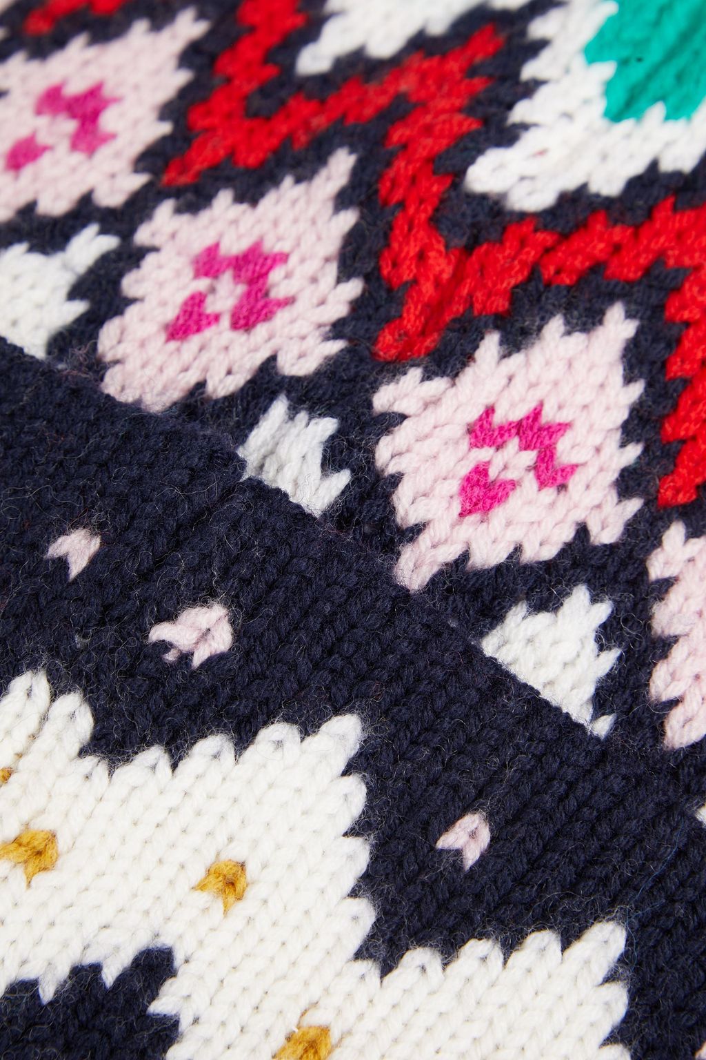 LA LIGNE Fair Isle wool beanie
