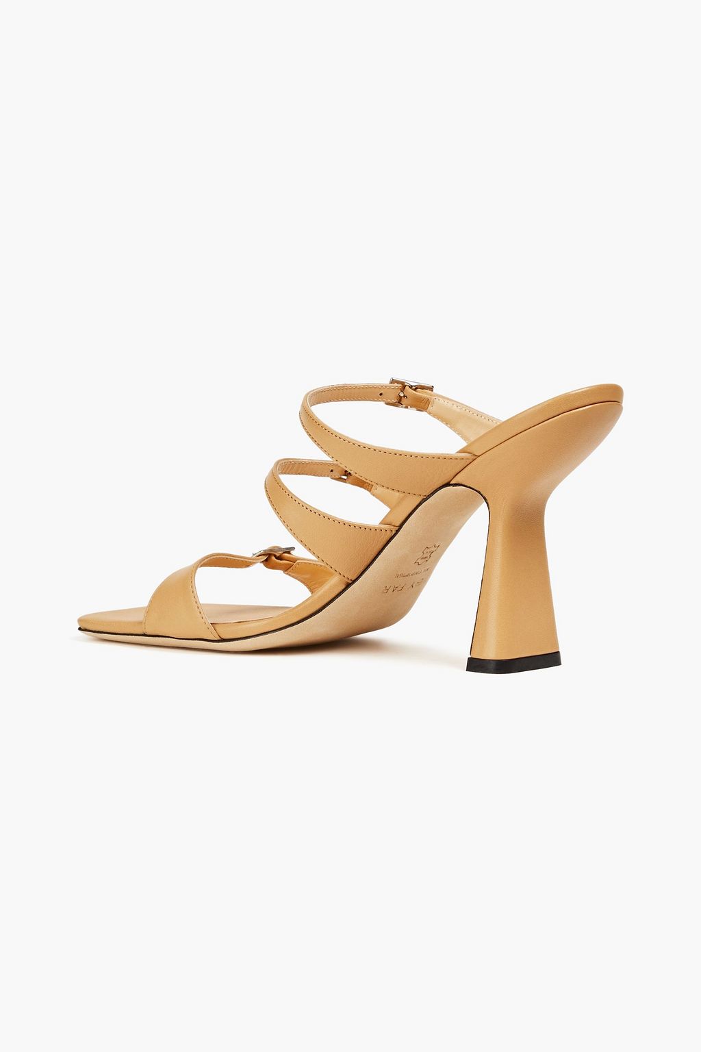 BY FAR Malene 95 buckled leather mules