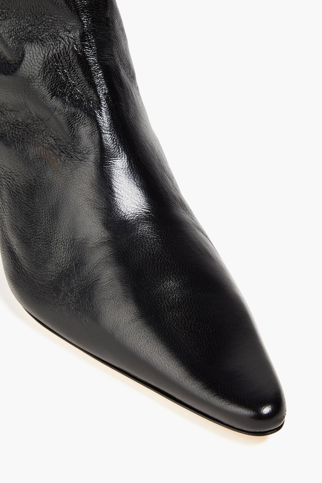 BY FAR Gwen 65 glossed-leather boots