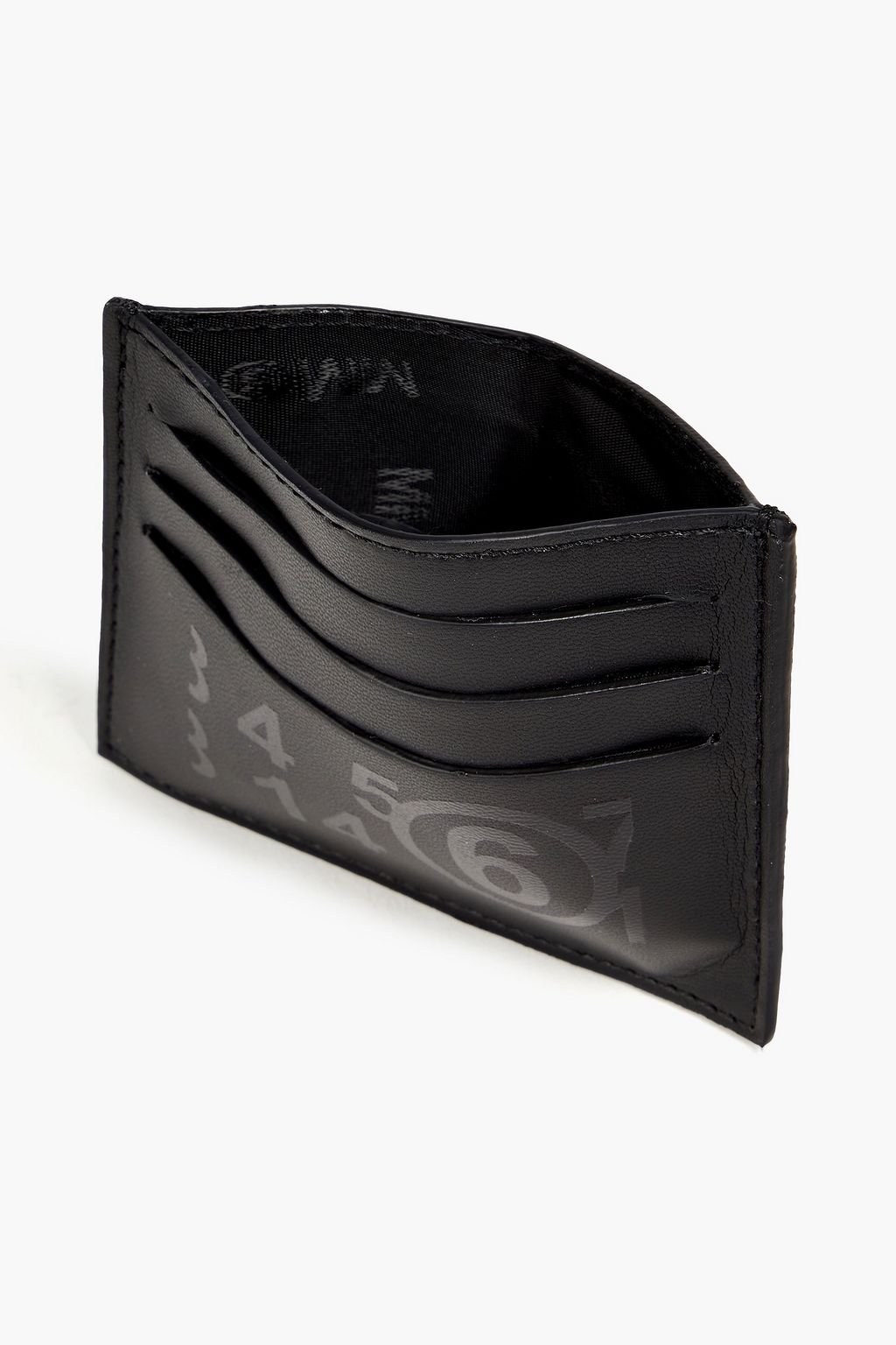 MM6 MAISON MARGIELA Printed faux leather cardholder
