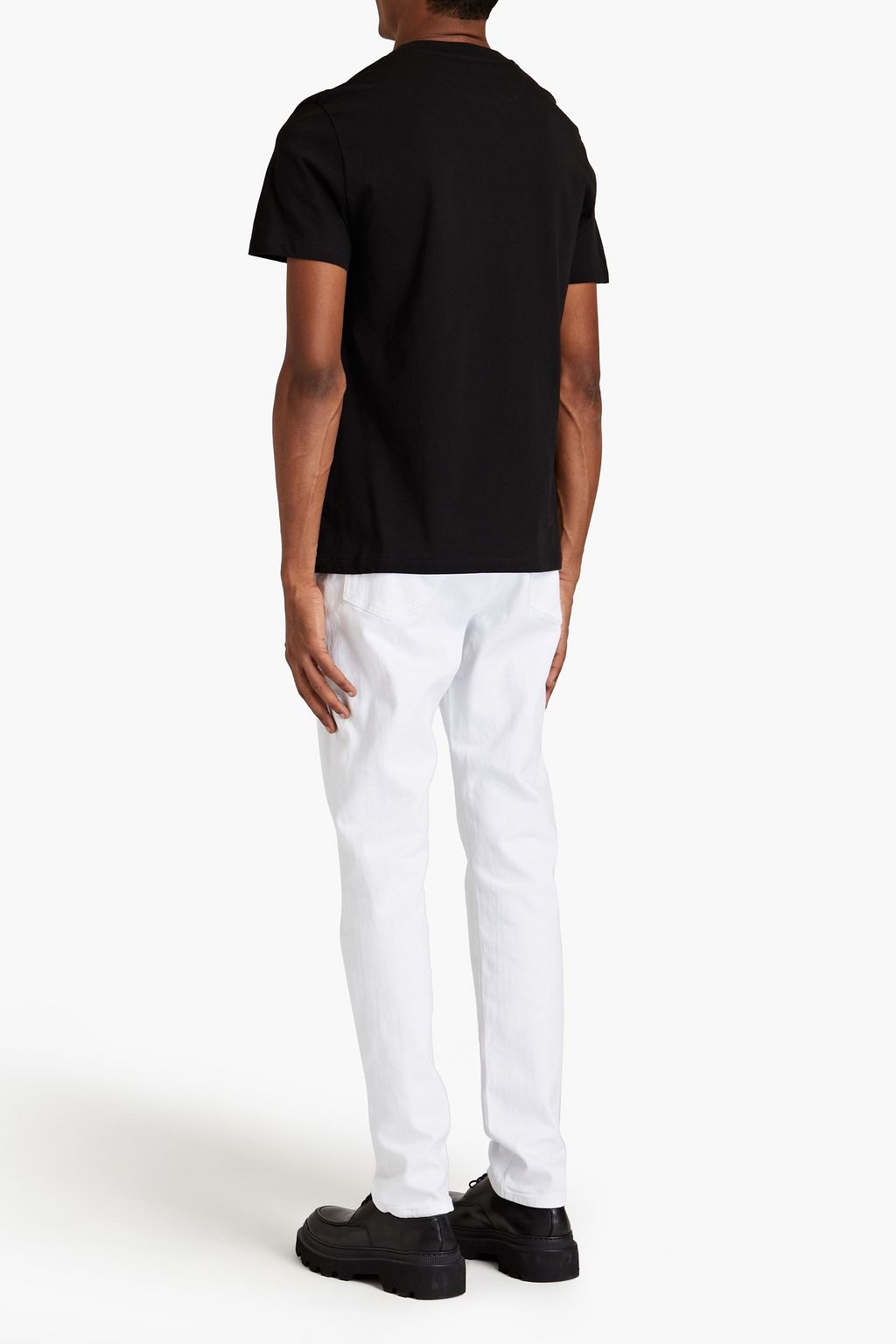 VALENTINO Printed cotton-jersey T-shirt
