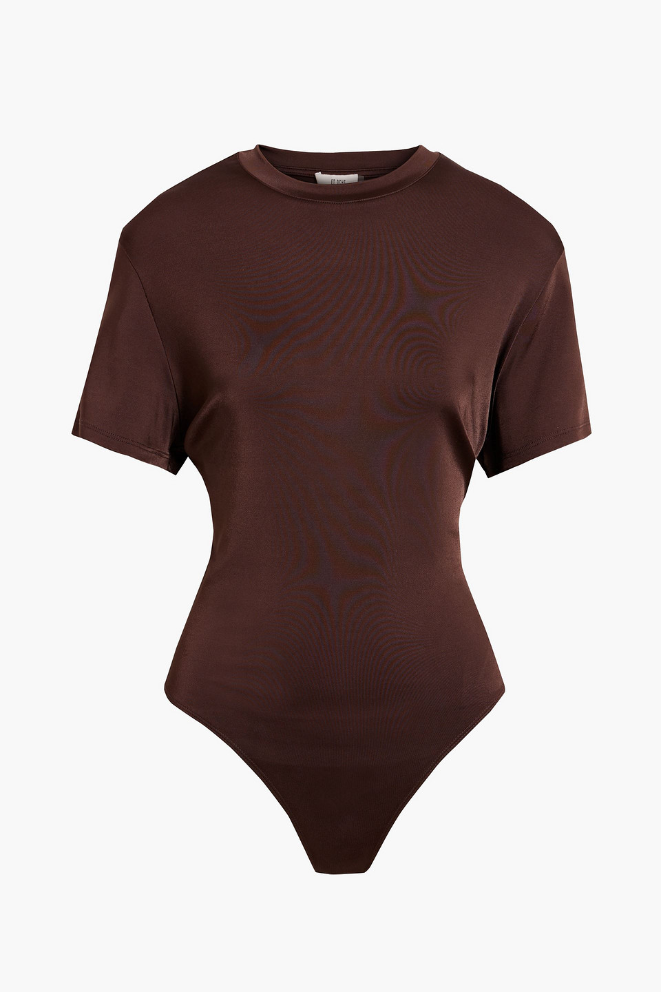 Et Ochs Sophia Stretch-jersey Bodysuit In Chocolate