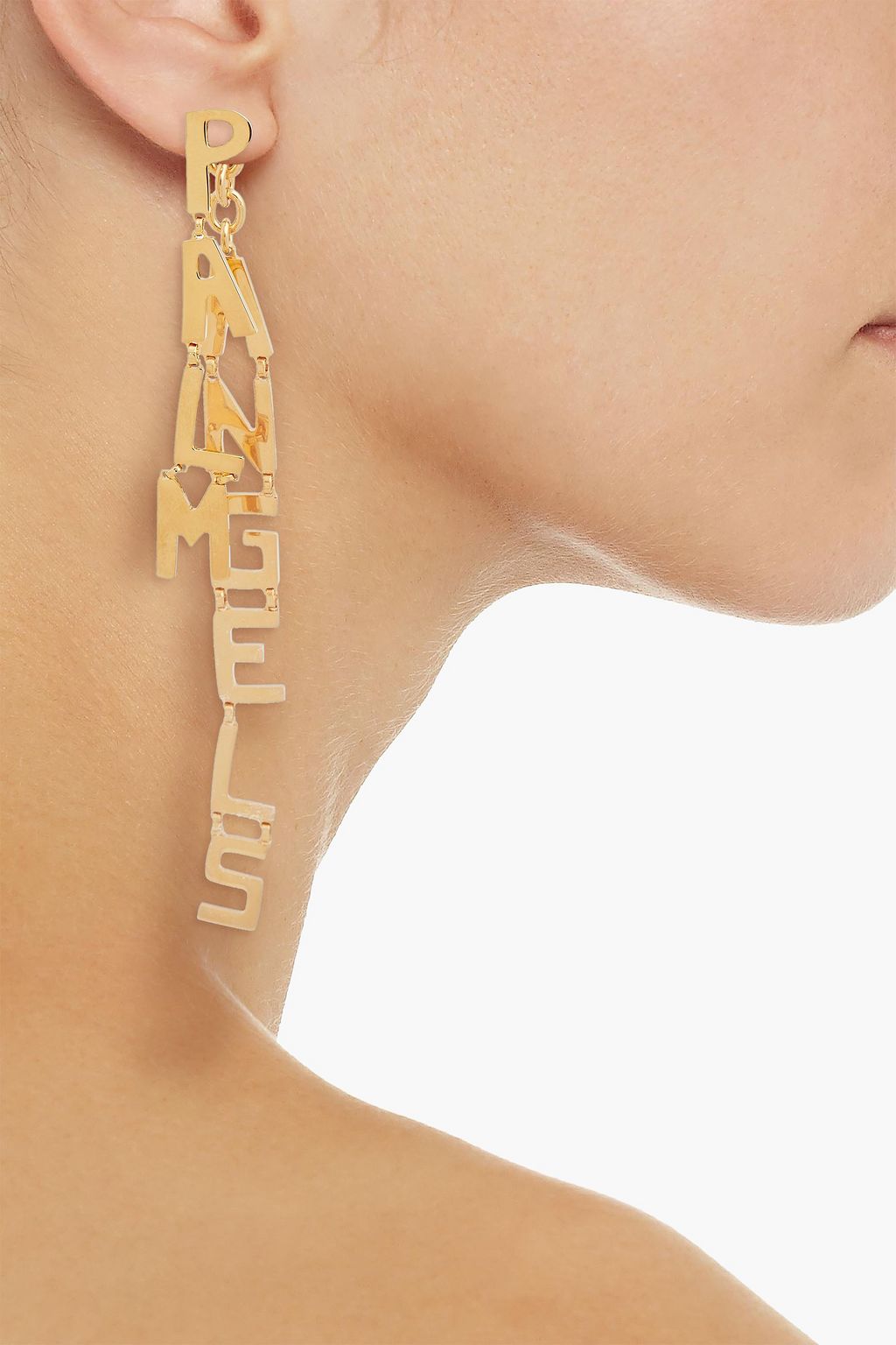 PALM ANGELS ピアス ゴールドトーン 3個セット
