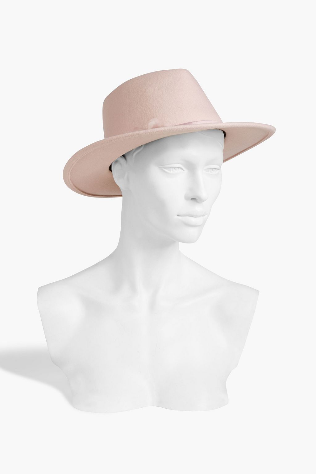 EUGENIA KIM Blaine Fedora aus Wollfilz mit floralen Applikationen