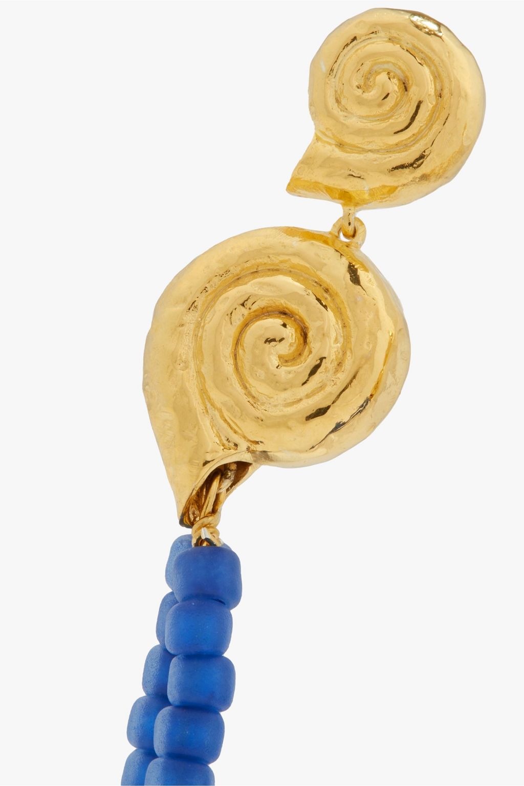PAMELA LOVE Gold-plated bead earrings